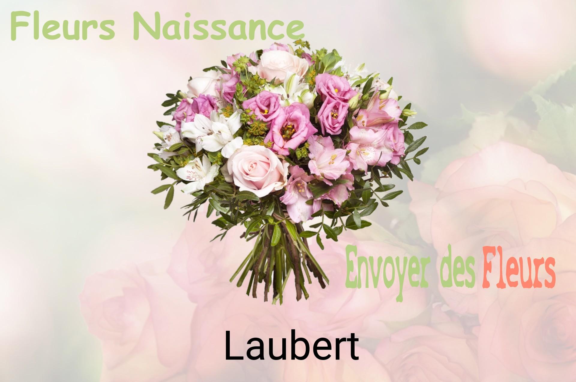 Bouquet de fleurs de naissance livré à Laubert